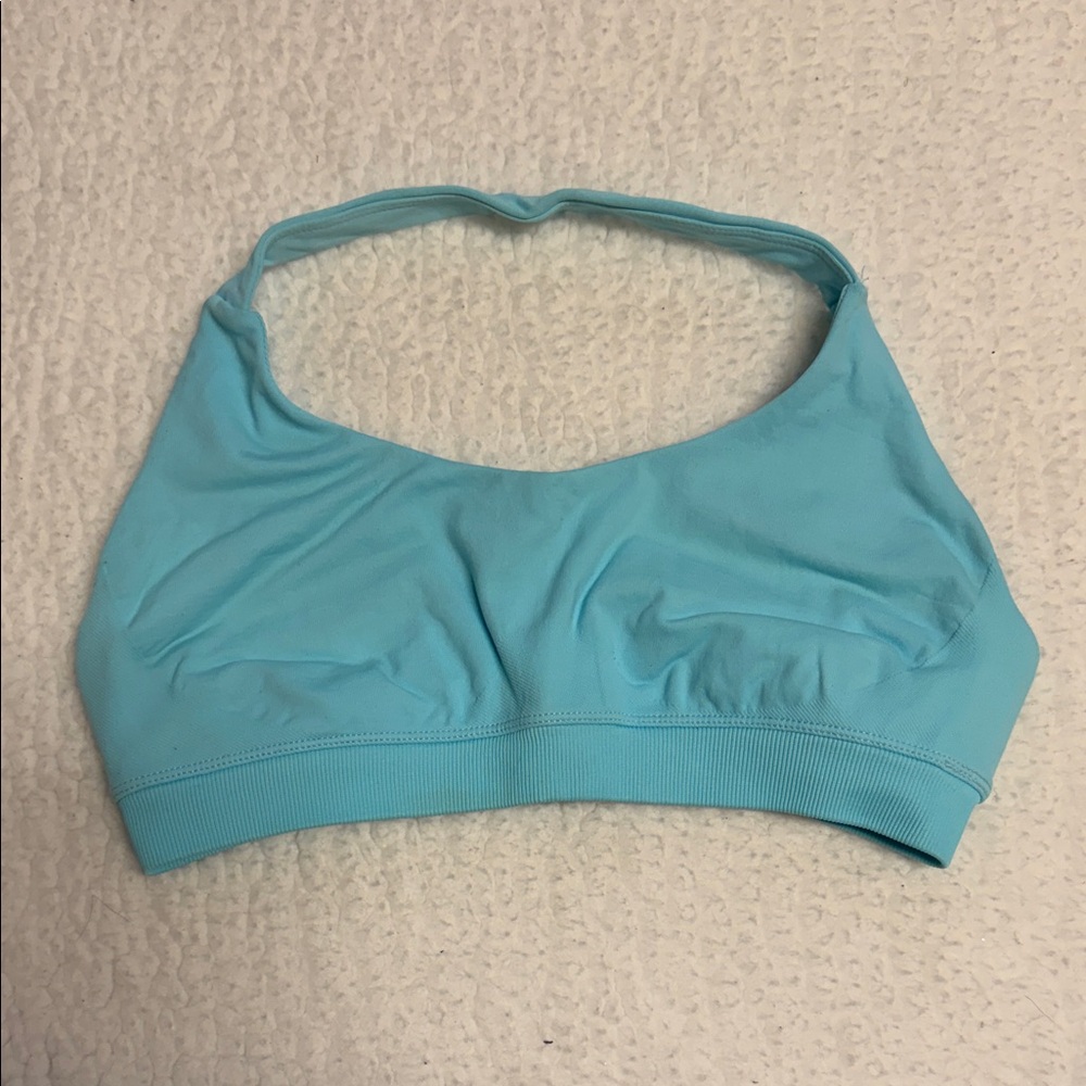 Women's Light Blue Sports Bra